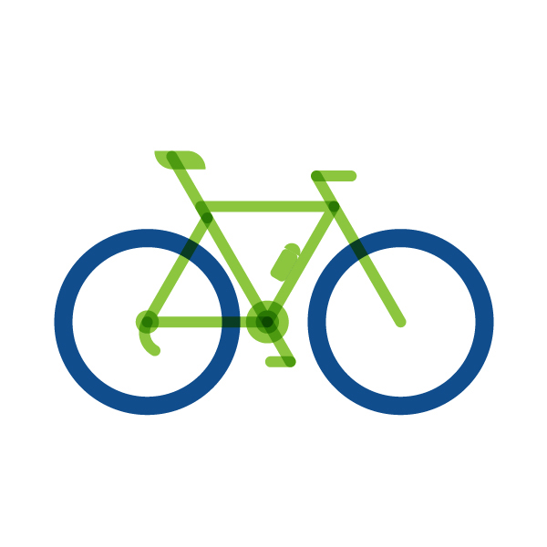 Road bike model flat icon, illustration by francesco faggiano illustrator
