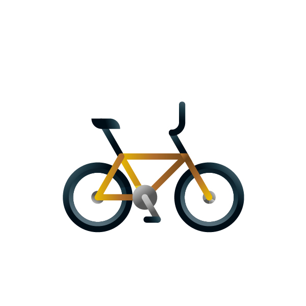Bmx bike model, illustration by francesco faggiano illustrator