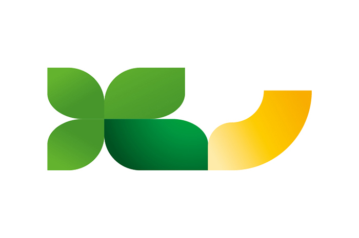 A zucchini flower icon, illustration by Francesco Faggiano illustrator