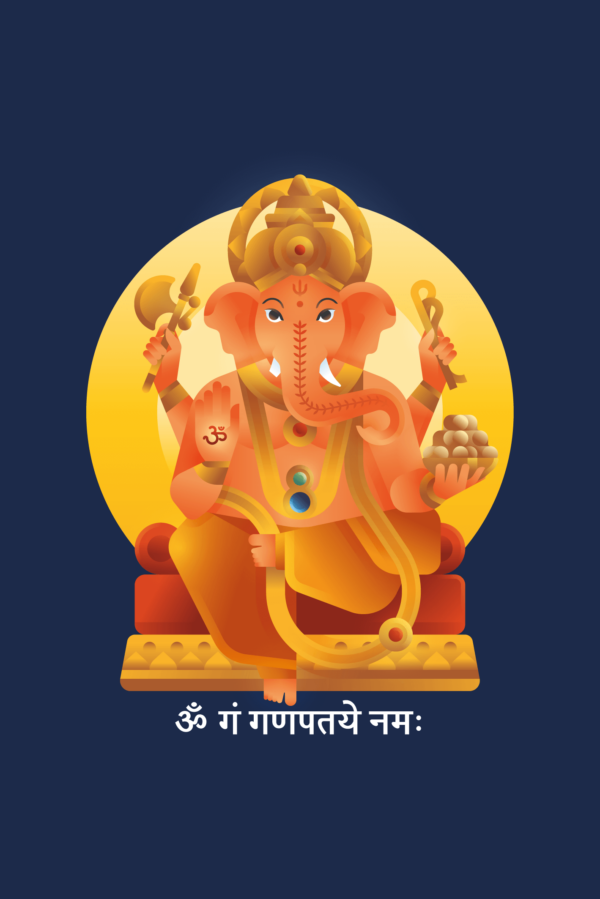 Hindu Gods NFT collection - Ganesha - Print Ganesha
